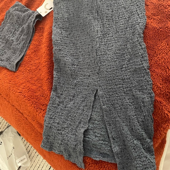 Commense coastal breeze textured two piece skirt set size small - Picture 4 of 4